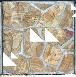 Photo Texture of Stone Tiles