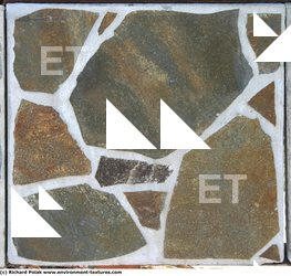 Photo Texture of Stone Tiles