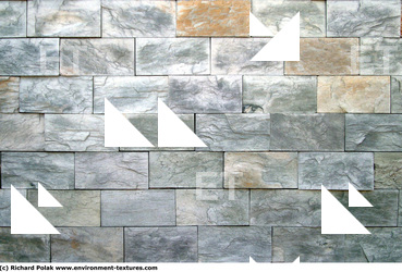 Photo Texture of Stone Tiles