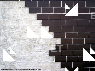 Photo Texture of Broken Tiles