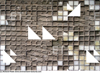 Photo Texture of Broken Tiles