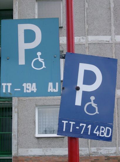 Parking Traffic Signs