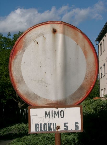 Prohibition Traffic Signs