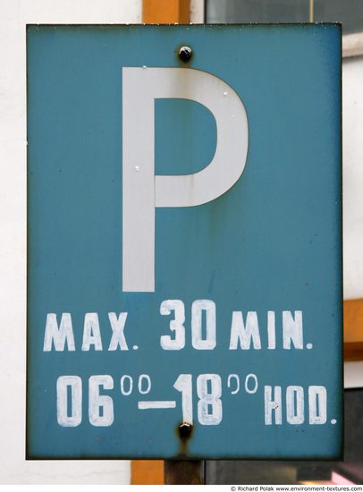 Parking Traffic Signs