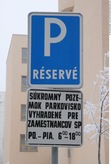 Parking Traffic Signs