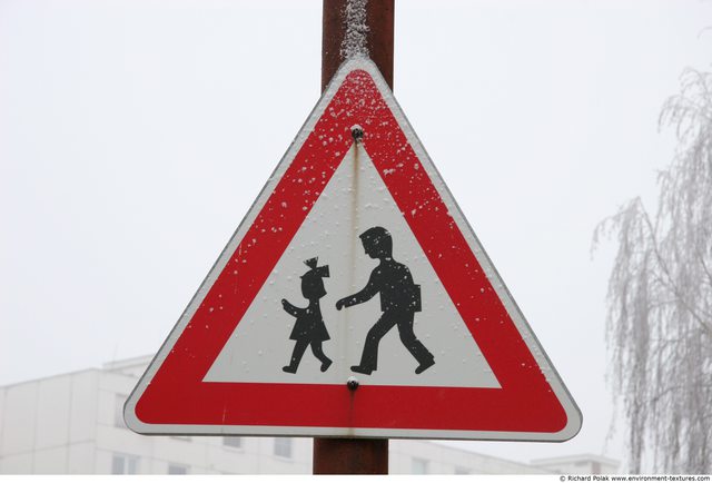 Pedestrians Traffic Signs