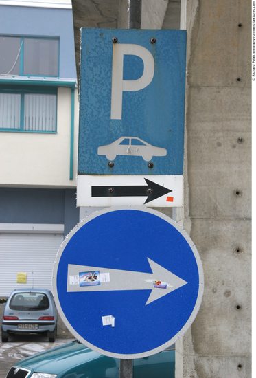 Parking Traffic Signs