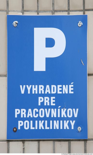 Parking Traffic Signs