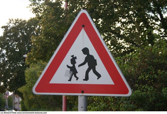 Pedestrians Traffic Signs