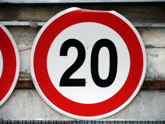 Speed Limit Traffic Signs