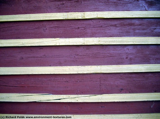 Painted Planks Wood