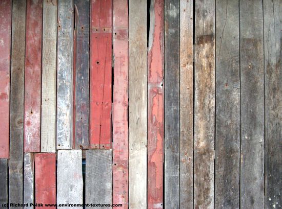 Painted Planks Wood