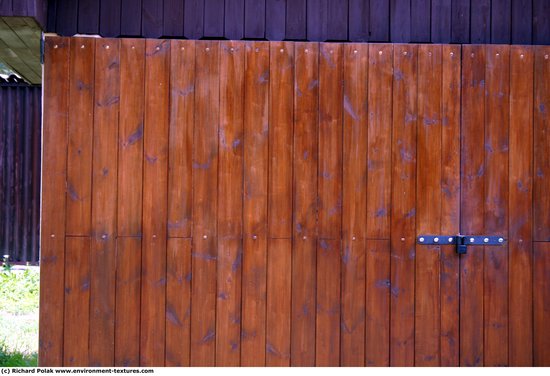 Painted Planks Wood