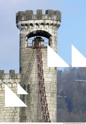 Natures Autumn Bridge & Overpass - Textures