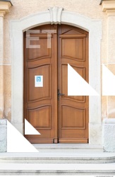 Double Wooden Doors