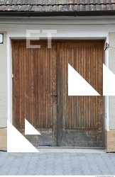 Double Wooden Doors