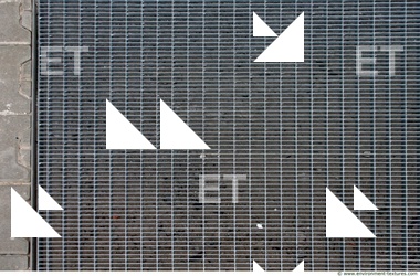 Photo Texture of Metal Floor Bare