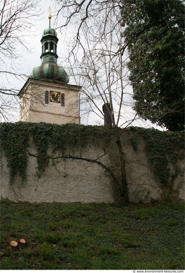 Overgrown Walls Stones