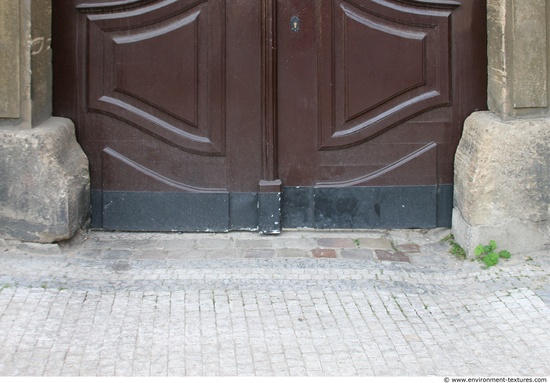 Double Wooden Doors