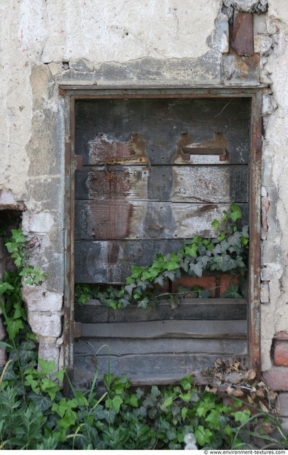 Single Old Wooden Doors