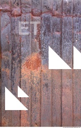 Rusted Corrugated Plates Metal