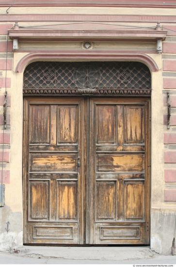 Double Wooden Doors