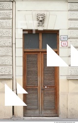 Single Old Wooden Doors