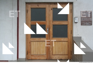 Double Wooden Doors