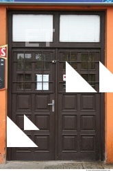 Double Wooden Doors