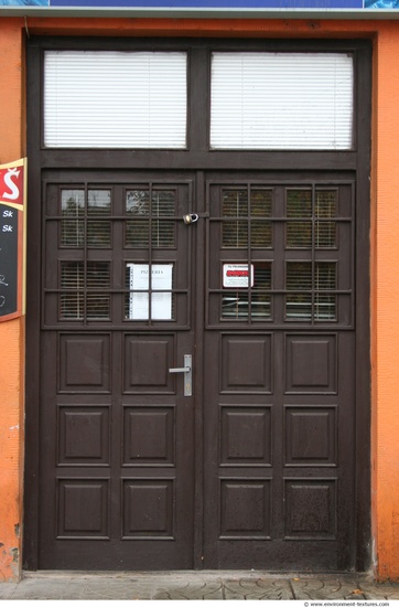 Double Wooden Doors