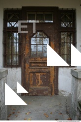 Single Old Wooden Doors