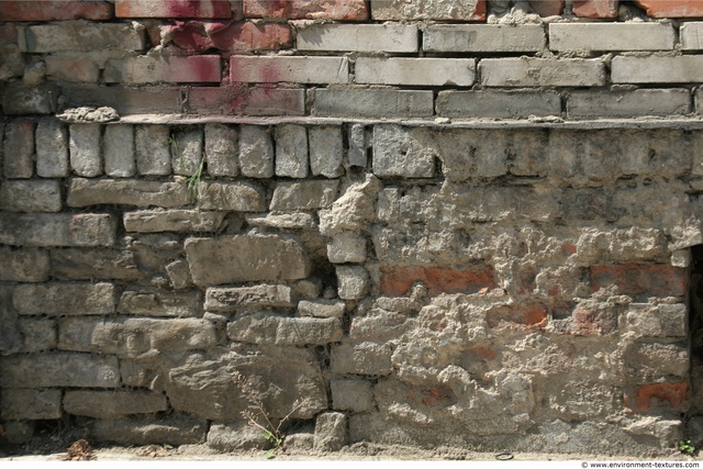 Wall Bricks Damaged