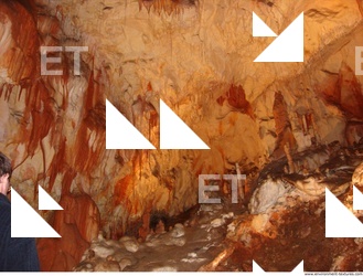 photo texture of background cave