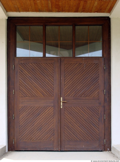 Double Wooden Doors