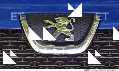 Photo Texture of Car Logo