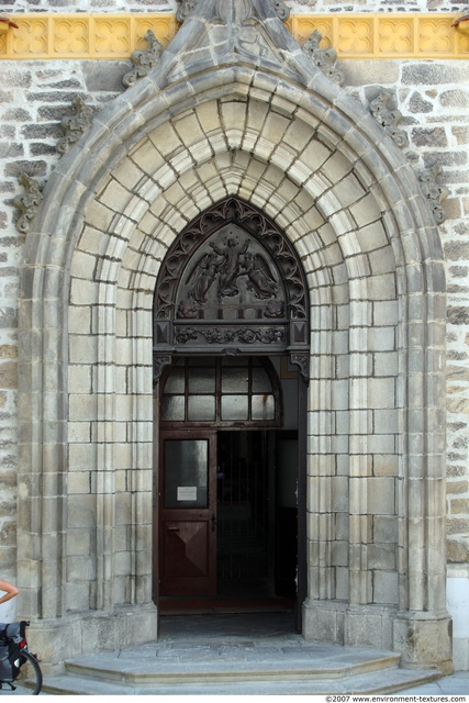 Ornate Wooden Doors