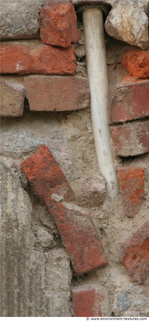 Wall Bricks Damaged