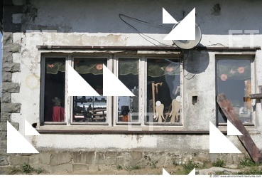 Photo Texture of Building Shop