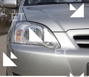 Photo Texture of Floodlight Car