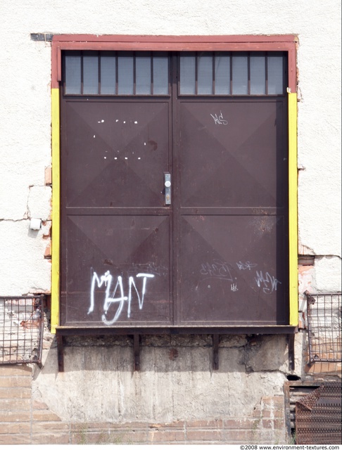 Double Metal Doors