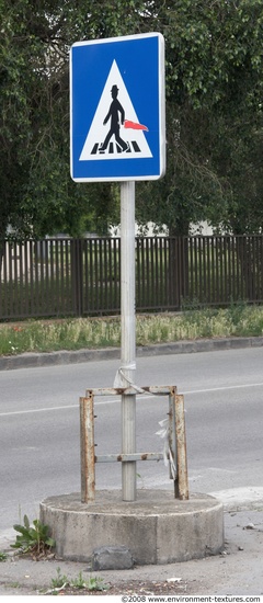 Pedestrians Traffic Signs