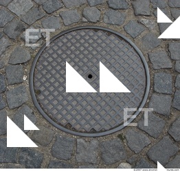 Ground Sewer Grate 0033