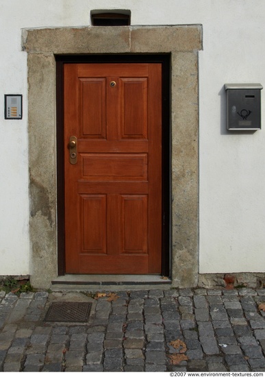 Single New Wooden Doors