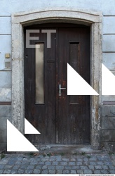 Double Wooden Doors