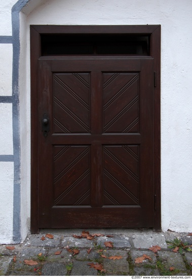 Single Old Wooden Doors