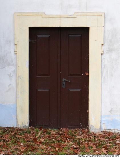 Double Wooden Doors