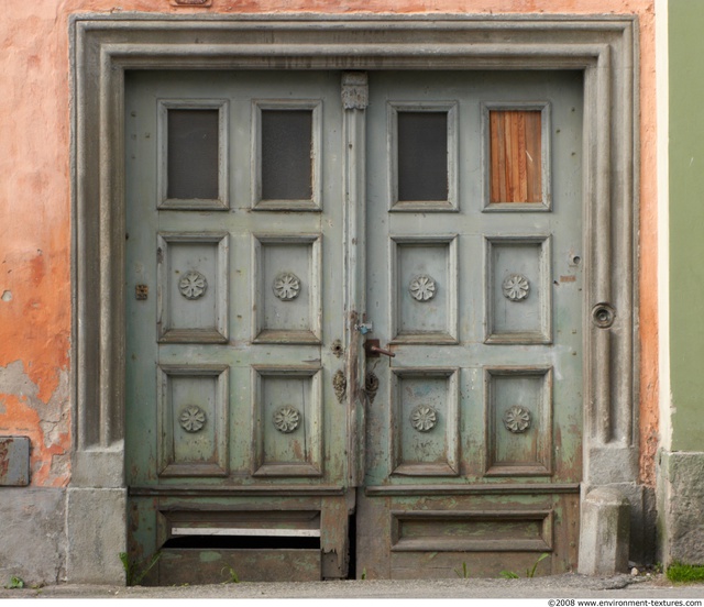 Ornate Wooden Doors