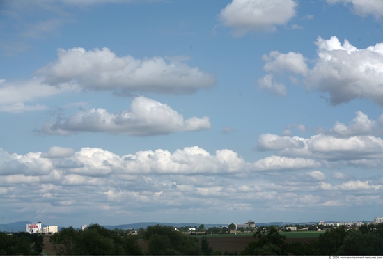 Blue Clouded Skies