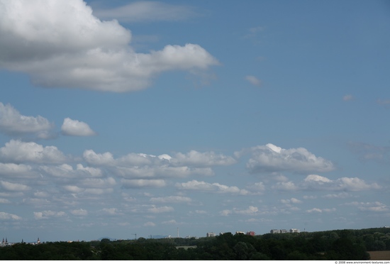 Blue Clouded Skies