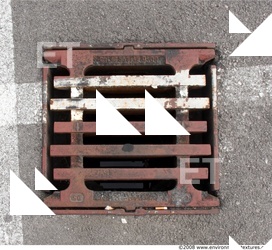 Ground Sewer Grate 0006